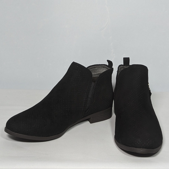 NEW Dr. Scholl's Shoes womens Rate Zip Ankle Boot Sz 9.5 black - Picture 2 of 5